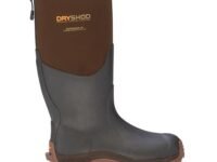 Dryshod Mens Haymaker Hi Hard Working Boots|Rubber | Waterproof | Brown | Pull On |HAY-MH-BR, Brown, 12