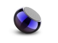 EDNITA jbl Ultra Mini Wireless Bluetooth Speaker with Heavy Metal Electroplating Round Speaker | Wireless Power Button Controlled, Long Lasting Battery & Quick Charge Pack of 1 (Multicolor)