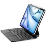 ESR iPad Air 11 Inch Case with USB-C Keyboard(M3/M2,2025/2024),iPad Pro 11(4Th/3Rd/2Nd/1St Gen) & Air 5/4Th Magic Keyboard Case,Easy-Set Floating Cantilever Stand,Precision Multi-Touch Trackpad,Black