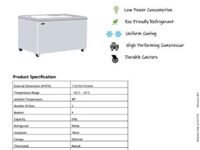 Elanpro EKG 650 Flat Glass Top Freezer (650L) with No Cost EMI Offer