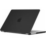 EooCoo Case Compatible for New MacBook Pro 16 inch M4 A3403 A3186 M3 A2991 M2 A2780 M1 A2485 Pro Max Chip with Touch ID,2025 2024-2021 Release, Plastic Hard Shell, Matte Surface, Black