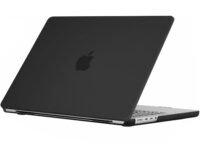 EooCoo Case Compatible for New MacBook Pro 16 inch M4 A3403 A3186 M3 A2991 M2 A2780 M1 A2485 Pro Max Chip with Touch ID,2025 2024-2021 Release, Plastic Hard Shell, Matte Surface, Black