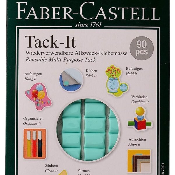 Faber-Castell Tack-It - Pack of 90 (Light Green)
