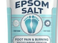 Fast-Acting Epsom Salt for Pain Relief and Relaxation, Guaranteed Relief for Foot Pain, Swelling & Soreness Luxury Bath Salt, Pure Magnesium Sulphate for Women and Men(500g)