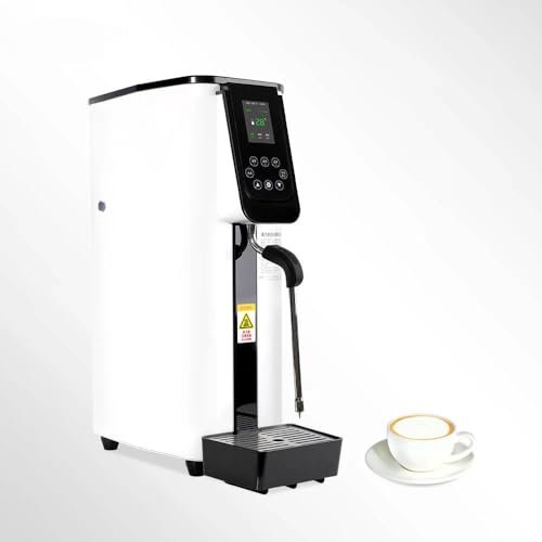 Fastlink‚Automatic Electric Milk Frother - Steam Milk Boiler for Perfect Latte Art, Coffee, and Tea