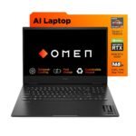 HP OMEN Gaming Laptop,AMD Ryzen 7 7840HS,16.1 inch(30.9 cm),FHD,Anti-Glare,16GB RAM,1TB SSD,NVIDIA GeForce RTX 4050 Laptop GPU (6 GB GDDR6 Dedicated),Shadow Black,16-xd0005AX