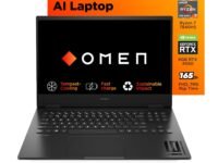 HP OMEN Gaming Laptop,AMD Ryzen 7 7840HS,16.1 inch(30.9 cm),FHD,Anti-Glare,16GB RAM,1TB SSD,NVIDIA GeForce RTX 4050 Laptop GPU (6 GB GDDR6 Dedicated),Shadow Black,16-xd0005AX