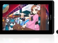 HUION KAMVAS Pro 13 Graphics Drawing Monitor with Stand, Full-Laminated Anti-Glare Screen Battery-Free Stylus 8192 Pen Pressure - 13.3 Inch Pen Tablet Display for Linux, Windows and Mac