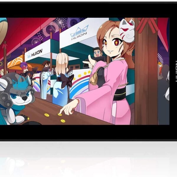 HUION KAMVAS Pro 13 Graphics Drawing Monitor with Stand, Full-Laminated Anti-Glare Screen Battery-Free Stylus 8192 Pen Pressure - 13.3 Inch Pen Tablet Display for Linux, Windows and Mac