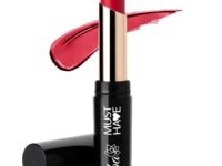 Iba Must Have Transfer Proof Ultra Matte Lipstick for Women - 01 Nikkah Red, 3.2g | Enriched with Vitamin E and Cocoa Butter | Lasts upto 8hrs Long Lasting & Matte Finish | Smudge-Proof & Waterproof | Lightweight & Highly Pigmented | Hydrated Lips | Lip Makeup