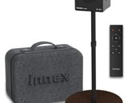 Innex Cube 4K 360 Degree Video Conference Camera with Multiple AI Modes, Dual Omnidirectional Mics, Remote, Plug and Play Conference Room Webcam for Zoom, Microsoft Teams, Open Space, Meeting Room