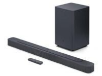 JBL Bar 2.1 Deep Bass (MK2), Soundbar with 6.5” Down-Firing Wireless Subwoofer, 2.1 Channel, Built-in Dolby Digital, Bluetooth, HDMI & Optical Connectivity (300W)