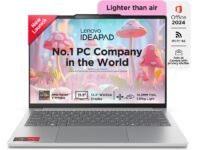 Lenovo IdeaPad Slim 5 Ryzen 7 7735HS (16GB RAM/512GB SSD/Integrated AMD Radeon 680M Graphics/WUXGA IPS Display/13.3" (33.7cm)/Windows 11/Office Home 2024/Backlit KB/Grey/1.15Kg), 83J2000HIN Laptop