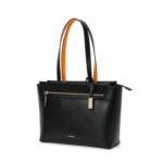 MOKOBARA | The Dawn Tote Shoulder Bag Fits upto 14" Laptop, Perfect For Work & Daily Use, Crafted With Vegan Leather, Designed For Women