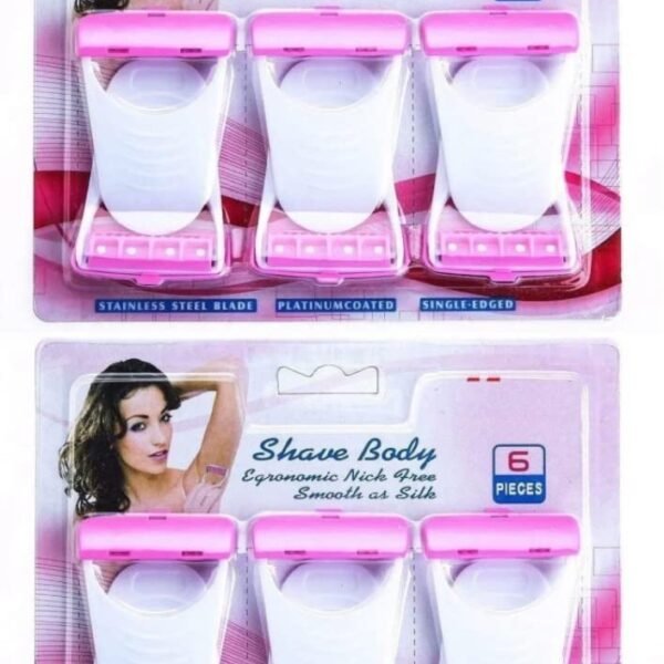 Max Body Shaver Razor Pack of 6