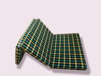 Medium Hard Light Weight Movable 2 inch Single Bed Folding Pure EPE Foam Mattress for Travel, Picnic (3 Fold, 72X35X2 Inches or 3X6 ft)