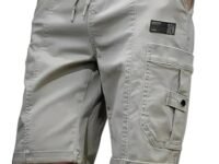 Men shorts || Men shorts cotton || Men shorts casual (Short-11-Lightgrey-L)