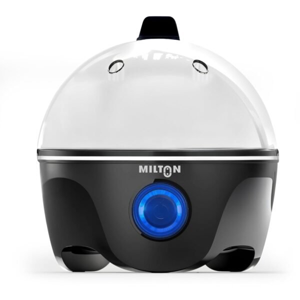 Milton Xpress Egg Boiler | Automatic Power Off | Egg Cooker & Steamer for Boiling Up to 7 Eggs | 3 Boiling Modes | 360 Watt | Compact Egg Boiler with Plastic Body| 1 Year Warranty