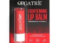 ORGATRE Lightening Lip Balm For Men & Women 3.2gm | SPF 30 PA++ | Lip Balm for Dark, Pigmented, Dry & Chapped Lips | Ceramide & Vitamin C