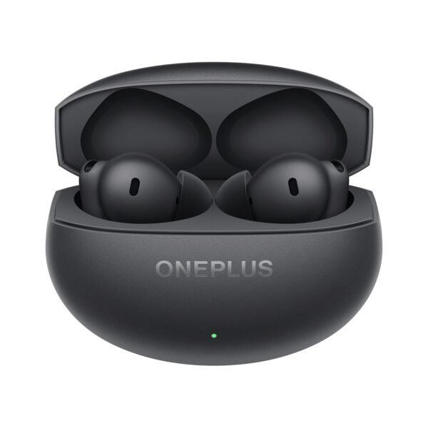 OnePlus Buds 4 TWS Earbuds with Upto 55dB Real-time ANC, Adaptive Mode, Dual Drivers and DACs, 3D Audio, Upto 45hrs Music Playback, Dual-Device connectivity, 47ms Low Latency, Storm Gray
