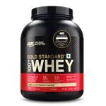 Optimum Nutrition (ON) Gold Standard 100% Whey Protein Powder 5 lbs, 2.27 g (Vanilla Ice Cream), for Muscle Support & Recovery, Vegetarian - Primary Source Whey Isolate