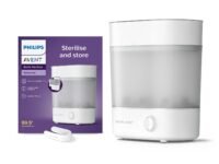 Philips Avent Sterilizer I No.1 Brand Recommended by Moms Worldwide | Kills 99.9%* Germs in 10 mins Cycle with Natural Steam Sterilization I Stays Sterile Upto 24hrs* | SCF291/00