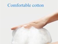 Polyester Premium Small Dog Bed-For Small Dogs Washable-Pet Bed For Puppy And Kitten With Slip-Resistant Bottom- Grey/White -48 X 40 X 22 Centimeters