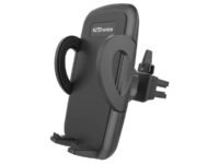 Portronics CLAMP X POR-1101 Car-Vent Mobile Holder with Adjustable Side Arm for Smartphones (Z-Black)