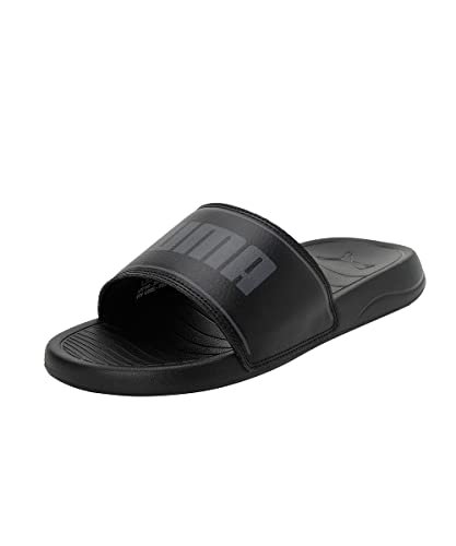 Puma unisex-adult Slide Max Black-Cool Dark Gray Slide Sandal - 8 UK (39453701)