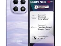 REDMI Note 15 5G (Mist Purple, 8GB RAM 256GB Storage) | 108MP OIS Camera | Snapdragon 6 Gen 3 | 17.2cm Tough Curved AMOLED Screen | Segment’s Slimmest Phone | 5520mAh Si/C Battery | 45W Fast Charging