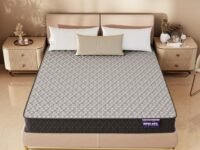 RESTOFIT Orthopedic Dual Comfort King Size Mattress 84x72x6 Inches | Medium Firm 6-Inch HR Foam Mattress for Back Support | Premium Cotton | 7-Year Warranty | Vacuum Packed Roll | Sleep Well Comfort