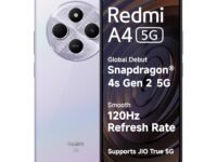 Redmi A4 5G (Sparkle Purple, 4GB RAM, 128GB Storage) | Segment Largest 6.88in 120Hz | 50MP Dual Camera | 18W Fast Charging | Charger in The Box