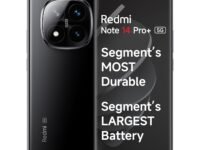 Redmi Note 14 Pro+ 5G Titan Black 8GB RAM 128GB Storage| 50 MP Triple Camera with Telephoto | Corning Gorilla Glass Victus 2 | IP 68 | SD 7s Gen 3
