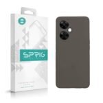 SPRIG Cases Compatible with OnePlus Nord CE 3 Lite 5G Phone Liquid Silicone Back Cover Premium Drop Tested Shock Proof Case for Boys and Girls with Camera Protection (Dark Grey)