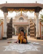 SSKR Floor Rangoli White Chalk Sticks for Pooja, Festivals & Home Decoration (10 Sticks) | 2 Sets - Total 20 Pcs Inside