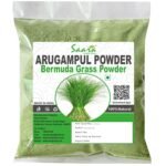 Saara HERBAL FRESH Arugampul Powder 100g | Bermuda Grass Powder (Cynodon dactylon)