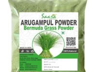 Saara HERBAL FRESH Arugampul Powder 100g | Bermuda Grass Powder (Cynodon dactylon)