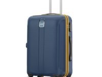 Safari Medium Thorium Neo 8 Wheels 66 Cm Check-in Trolley Bag Hard Case Polycarbonate 360 Degree Wheeling System Luggage, Trolley Bags for Travel, Suitcase for Travel, Graphite Blue
