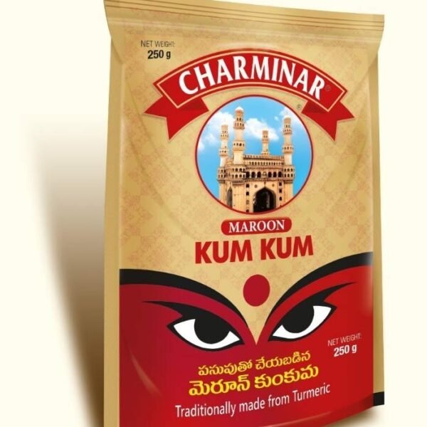 Sainik Maroon Kumkum/Pooja Tilak - Kum Kum (250 Grams)