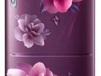 Samsung 183 L, 4 Star, Digital Inverter, Direct-Cool Single Door Refrigerator (RR20C1824CR/HL, Red, Camellia Purple, Base Stand Drawer)