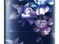 Samsung 183 L, 5 Star, Digital Inverter, Direct-Cool Single Door Refrigerator (RR20D2825HV/NL, Himalaya Poppy Blue, Base Stand Drawer)