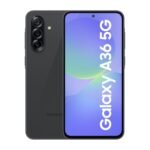 Samsung Galaxy A36 5G (Awesome Black, 12GB, 256GB) | Gemini Live | Awesome Intelligence (AI): Circle to Search, My Filter, Object Eraser | 4nm Snapdragon Processor | Flagship Grade Camera