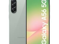 Samsung Galaxy A56 5G (Awesome Olive, 12GB, 256GB) | Metal Frame | Gemini Live | Awesome Intelligence (AI): Circle to Search, Instant Slo-Mo, Auto-Trim, Object Eraser | Flagship Grade Camera
