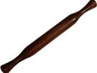 Shine Art and Crafts Wooden Thin Rolling Pin Belni 14 Inch