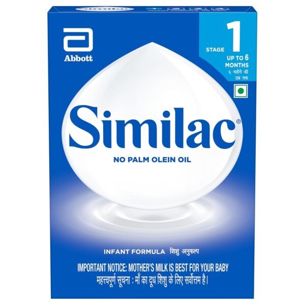 Similac Infant Formula Stage 1, Up To 6 Months, 400G Box, No Palm Olein Oil, Immune System And Bone Development Powder
