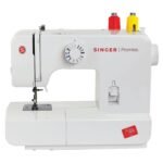 Singer Promise 1408 Automatic Zig-Zag Electric Sewing Machine (White), Metal Frame