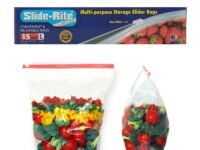 Slide-Rite Storage Slider Bags 30 Pcs Reusable Freezer Ziplock Bags of 1 kg Capacity – Pack of 2
