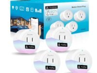 Smart Plug Matter,Smart Plugs That Work with Alexa &Google Home,Apple Home ,SmartThings,Smart Outlet 10A/1250W Max, Matter Smart Home with Remote Control,Timer&Schedule, 2.4G Wi-Fi Only, 4Pack