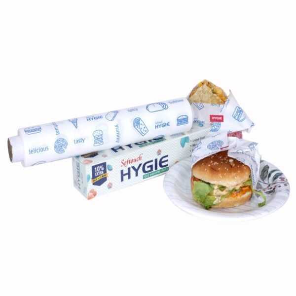 Softouch Hygie Multipurpose Food Wrapping Paper 22 Meter |Home & Commercial Use