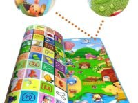 Sorbus Play Mat Baby Double Sided Waterproof Baby Mat Carpet Crawl Play Mat Kids Infant Crawling Play Mat Carpet Baby Gym Water Resistant Baby Play & Crawl Mat(Multicolor Baby Play Mat)Brand,1 Count